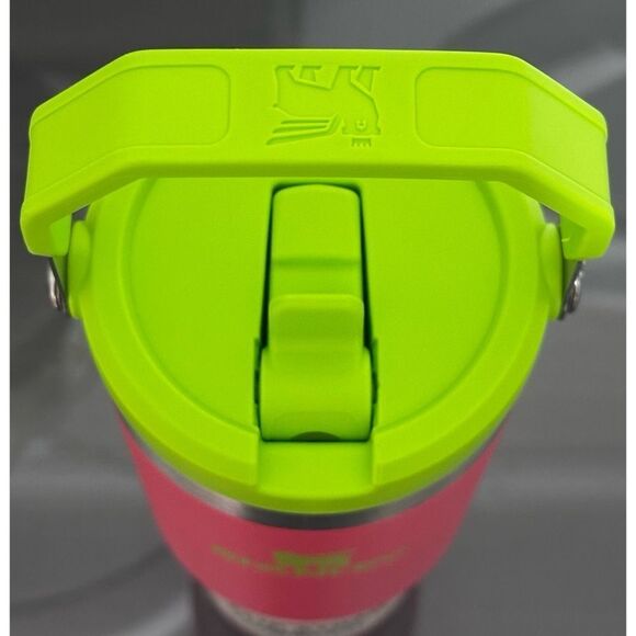 Stanley Ice Flow Flip Straw Tumbler 30oz, HIBISCUS - Picture 3 of 4